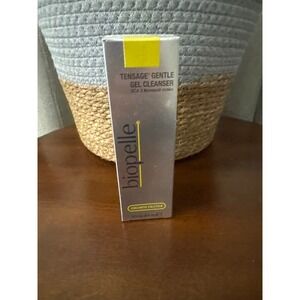 Biopelle Tensage Gentle Gel Cleanser SCA 2 Biorepair Index Growth Factor 6oz NEW
